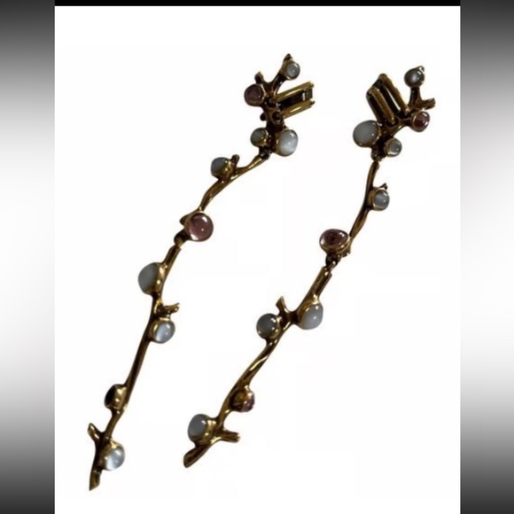 isabel marant A WILD SHORE ASYMMETRIC EARRINGS - Picture 5 of 5